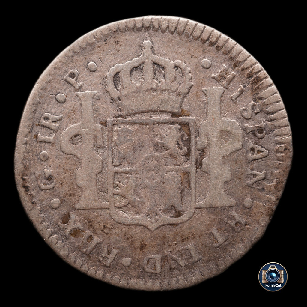 Guatemala - 1 Real - 1772 (P) Charles III