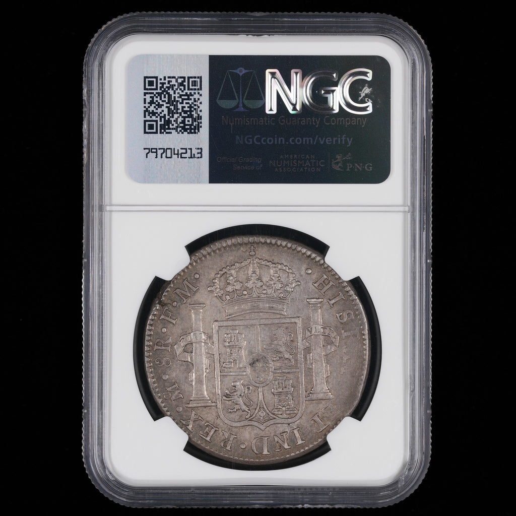 Mexico - 8 Reales - 1799 Mo FM - NGC AU 50 - Carolus IIII