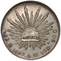 Mexico - 8 Reales - 1897 Mo AM - KM#377.10 - Silver .903 - 0.786 ASW