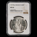 Mexico - 100 Pesos - 1977 Mo - NGC MS 66 (005)