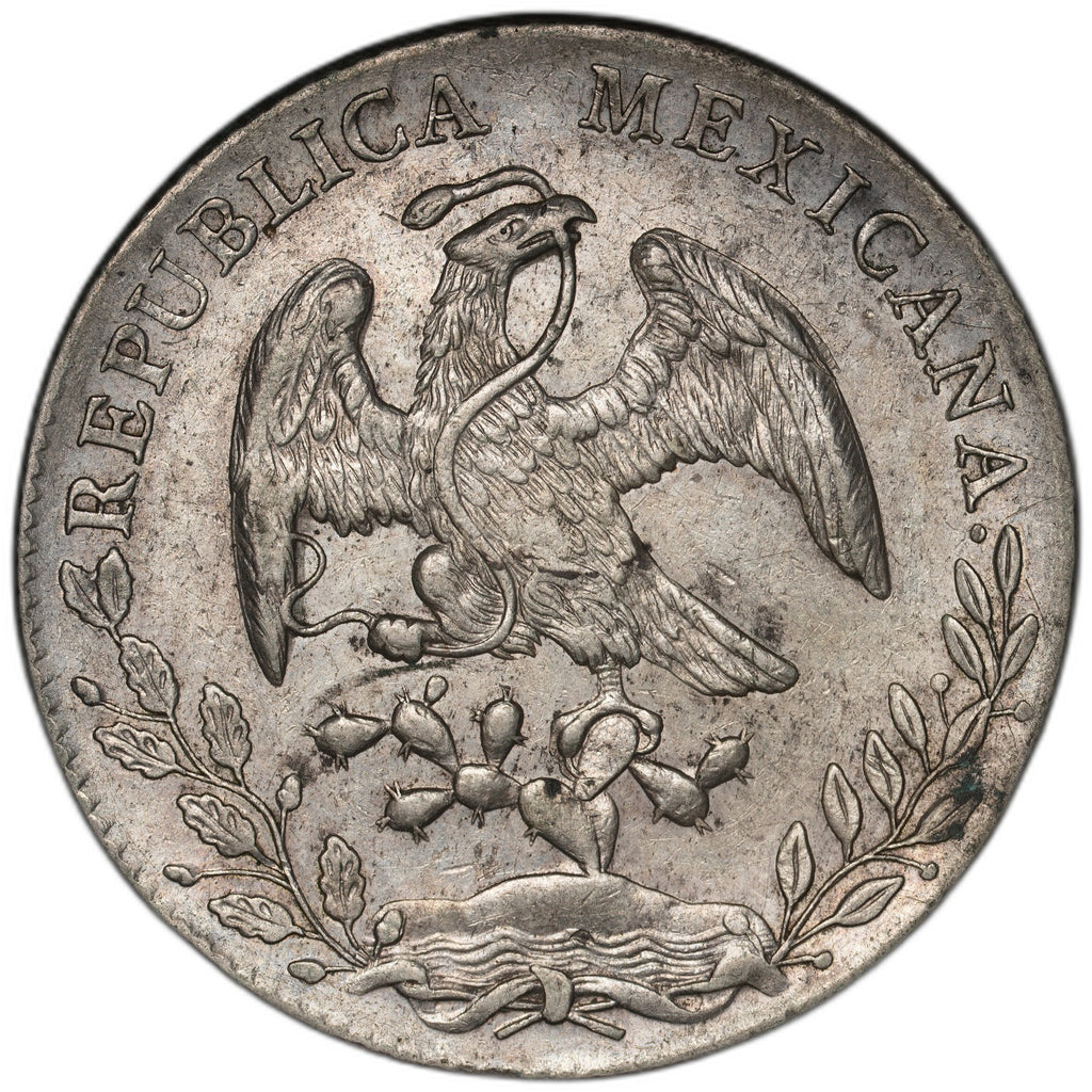 Mexico - 8 Reales - 1893 - KM#377.10 - Silver .903 - 0.786 ASW