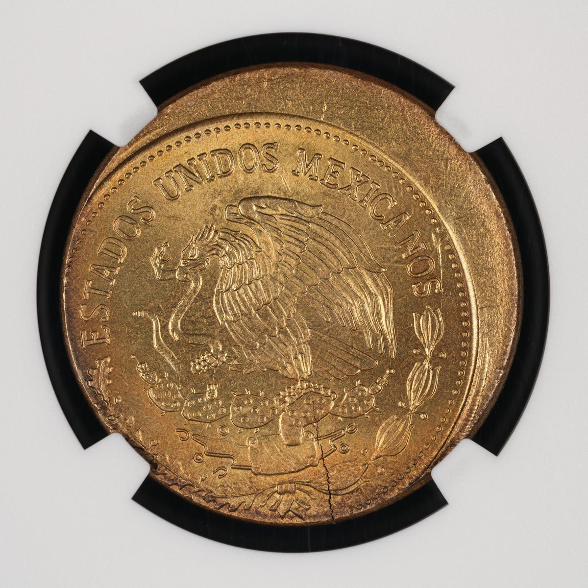 Mexico - 100 Pesos - 1990 - NGC MS 65 - 10% OFF CENTER ERROR