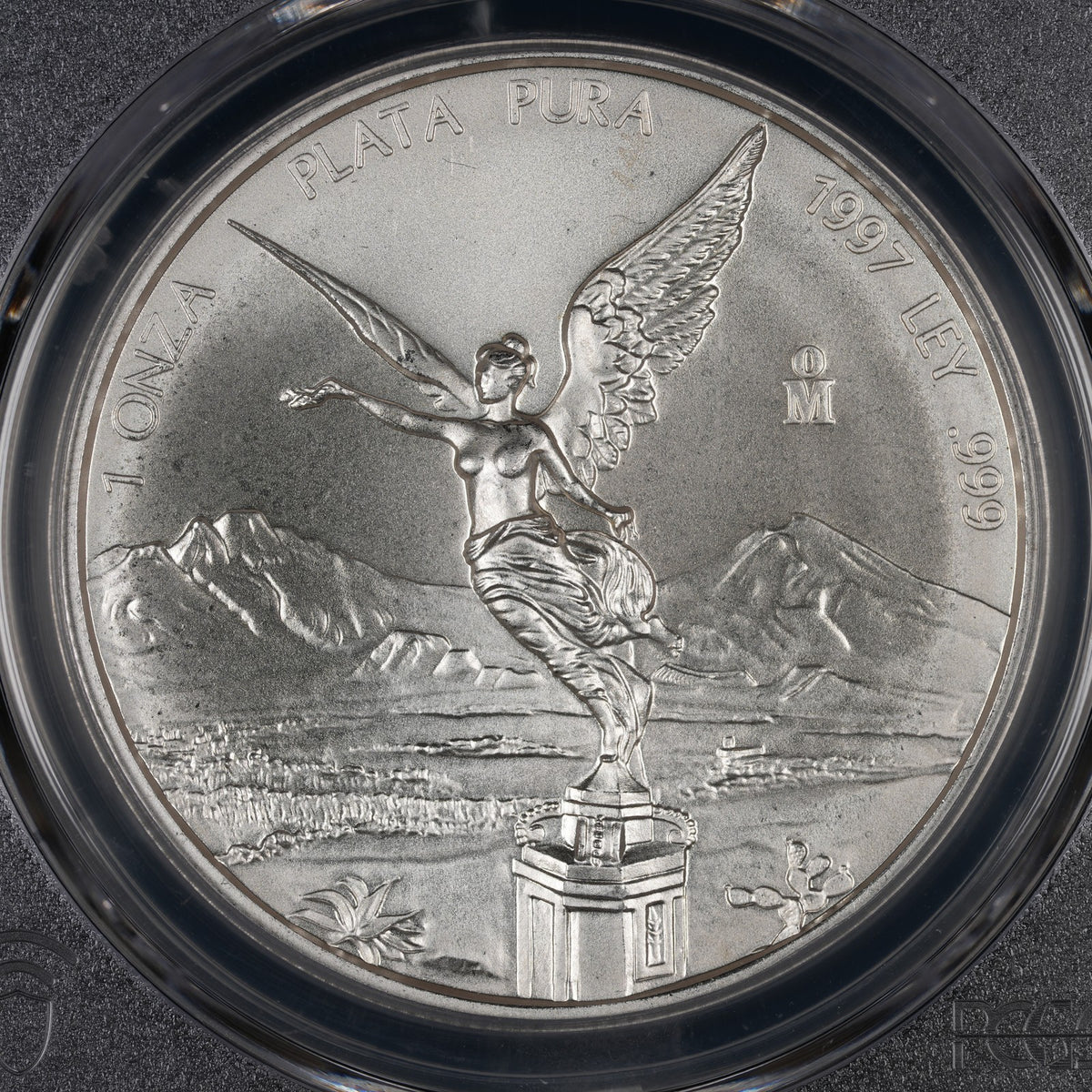 Mexican Silver Libertad - 1 Onza - 1997 - PCGS MS 69 (774) - KEY DATE