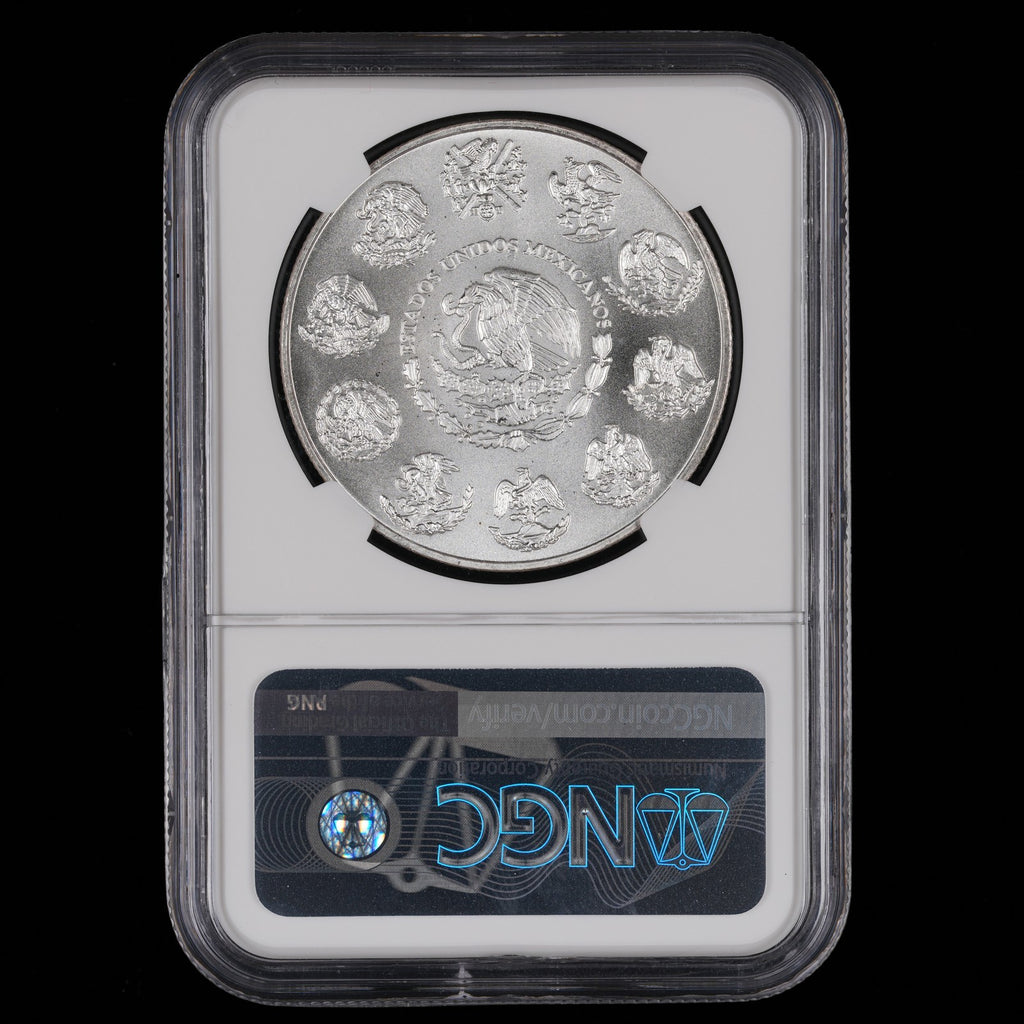 Mexican Silver Libertad - 1 Onza - 2007 - NGC MS 68 (014) - KEY DATE
