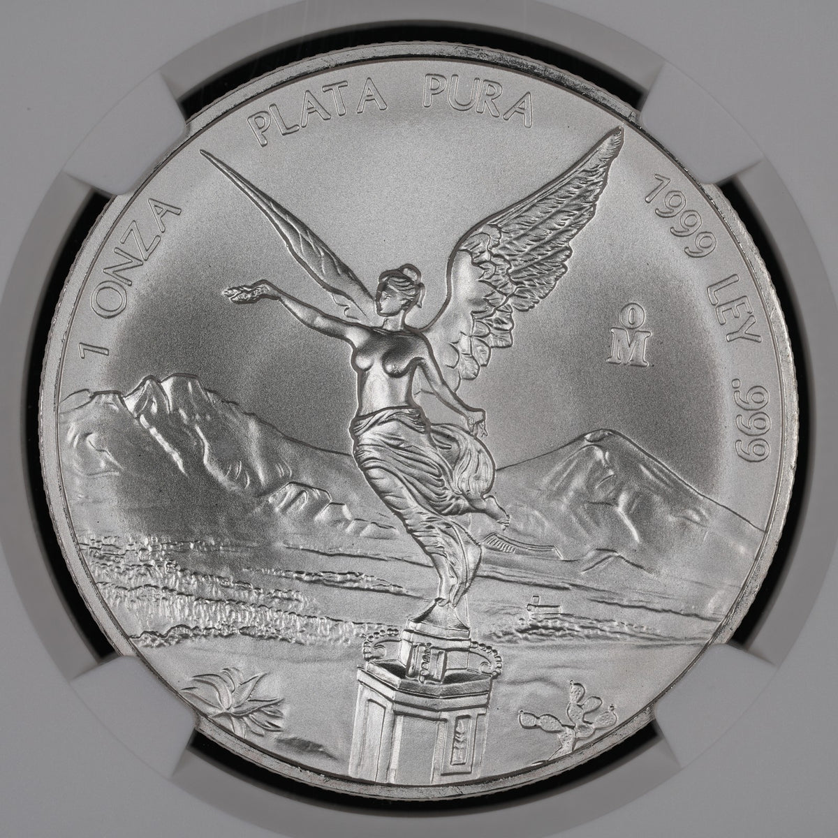 Mexican Silver Libertad - 1 Onza - 1999 - NGC MS 68 (007) - KEY DATE