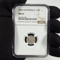 Guatemala - 1/2 Real - 1896 - NGC MS 61