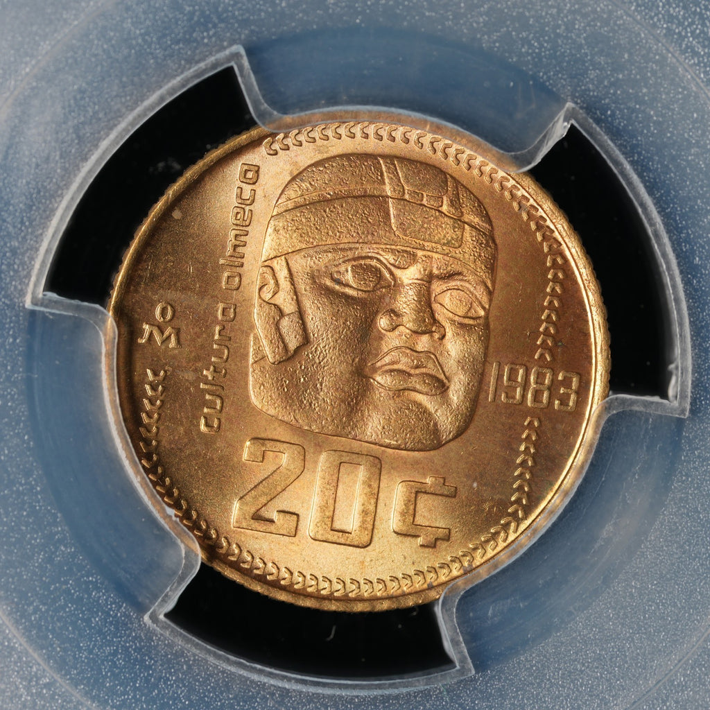 Mexico - 20 Centavos - 1983 - PCGS MS 65 (092)