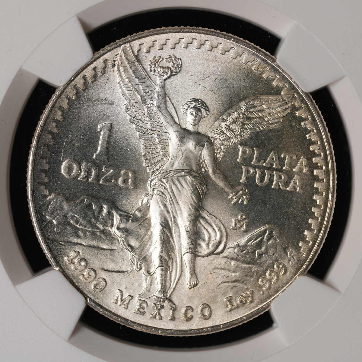 Mexico - 1 Onza - 1990 - NGC MS 65 (009)