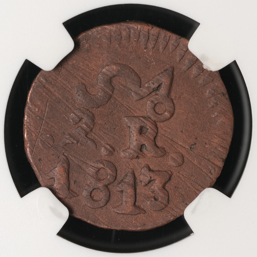Mexico - 2 Reales - 1813 - NGC AU 55 BN (020)