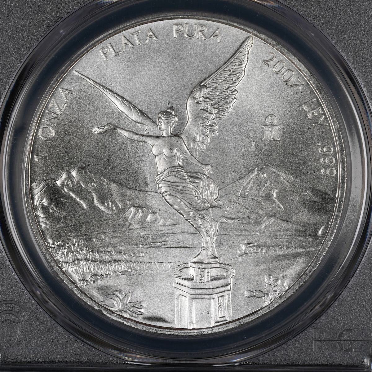Mexican Silver Libertad - 1 Onza - 2007 - PCGS MS 68 (667) - KEY DATE