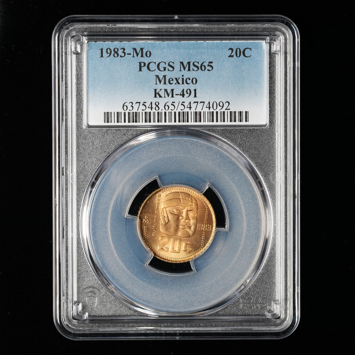 Mexico - 20 Centavos - 1983 - PCGS MS 65 (092)