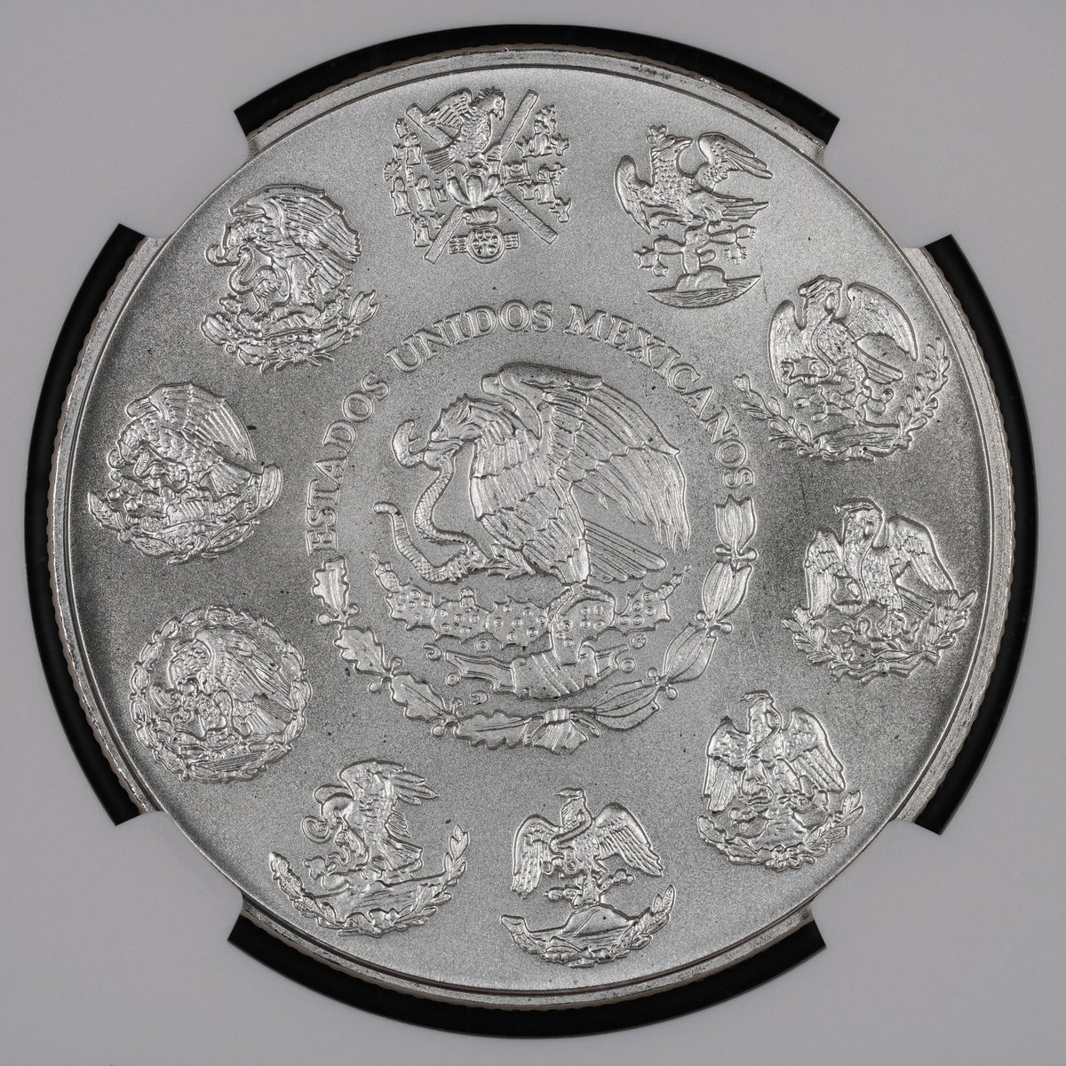 Mexican Silver Libertad - 1 Onza - 2007 - NGC MS 68 (039) - KEY DATE