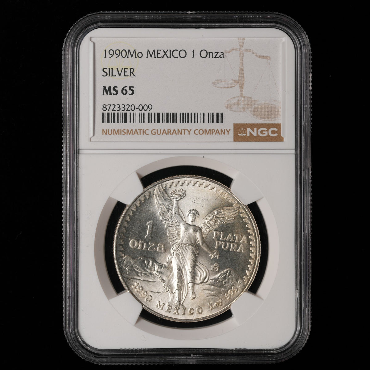 Mexico - 1 Onza - 1990 - NGC MS 65 (009)