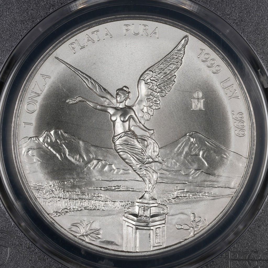 Mexican Silver Libertad - 1 Onza - 1999 - PCGS MS 67 (294) - KEY DATE