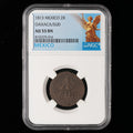 Mexico - 2 Reales - 1813 - NGC AU 55 BN (016)