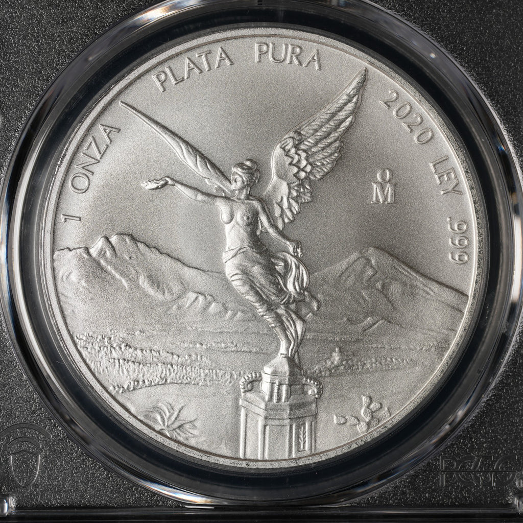 2020 Mo 1 Oz Mexican Silver Libertad PCGS MS 70 (182)