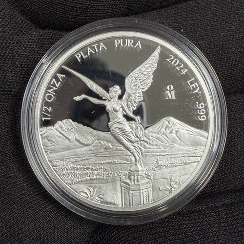 2024 Mo Proof 1/2 oz Mexican Silver Libertad - Silver .999