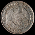 Chile - 1/2 Decimo - 1892