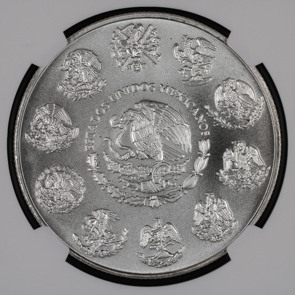 Mexican Silver Libertad - 1 Onza - 2007 - NGC MS 68 (044) - KEY DATE