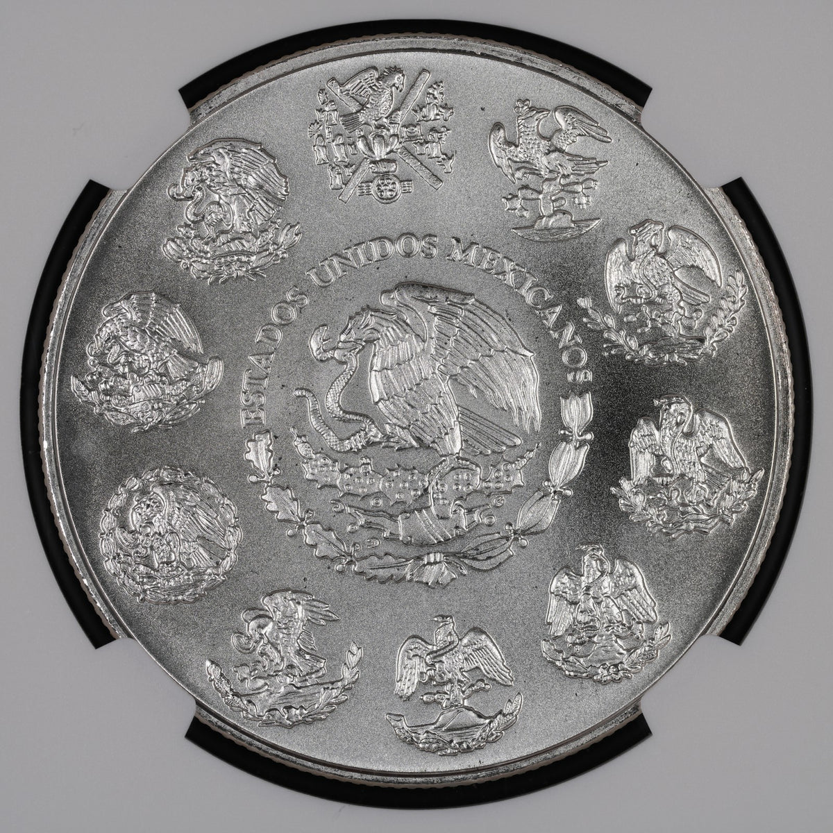 Mexican Silver Libertad - 1 Onza - 2007 - NGC MS 68 (044) - KEY DATE