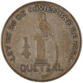 Guatemala - 1/4 Quetzal - 1929 - Silver .720