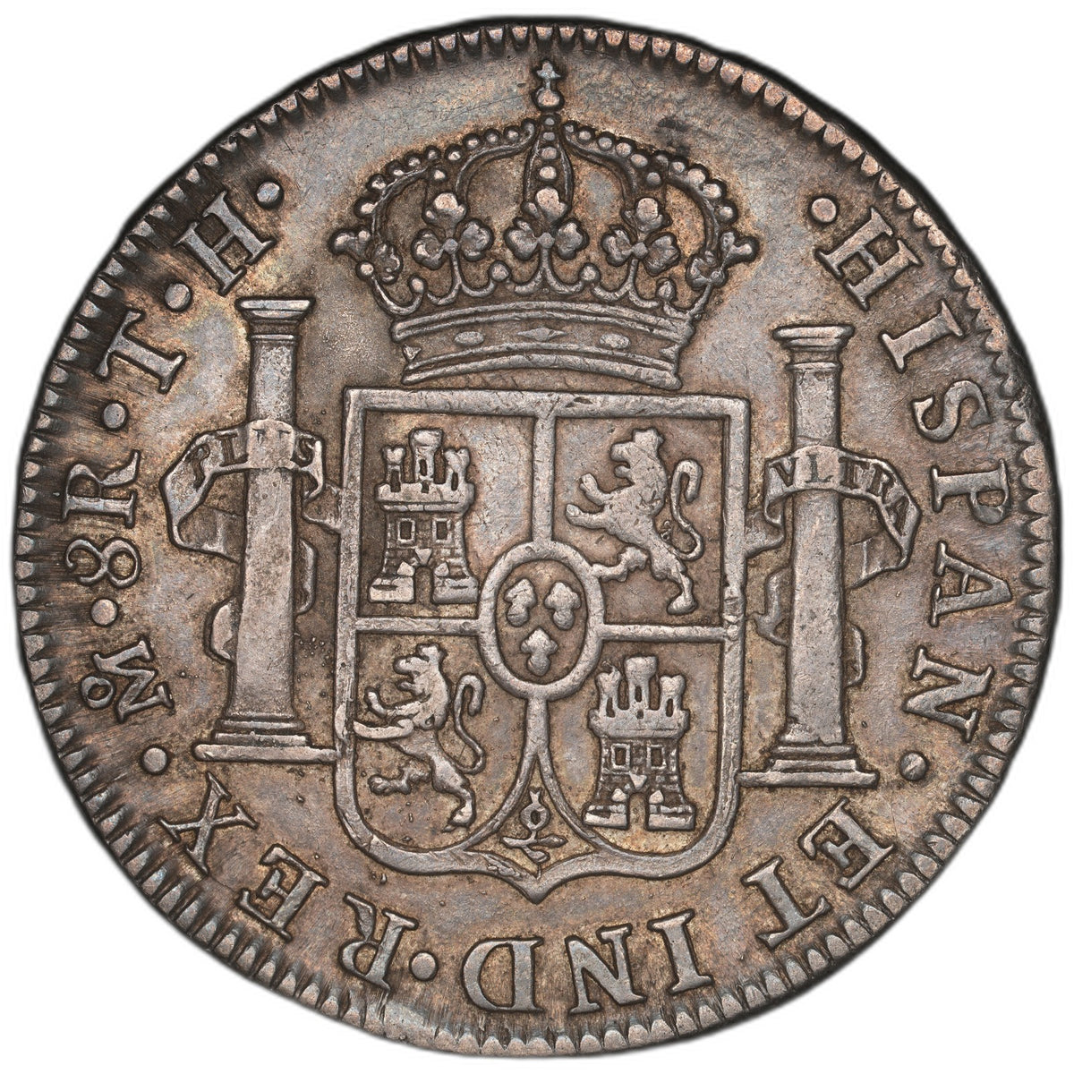 Mexico - 8 Reales - 1808 Mo TH - KM#109 - Silver .896 - 0.780 ASW