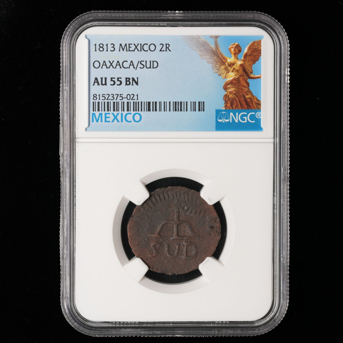 Mexico - 2 Reales - 1813 - NGC AU 55 BN (021)