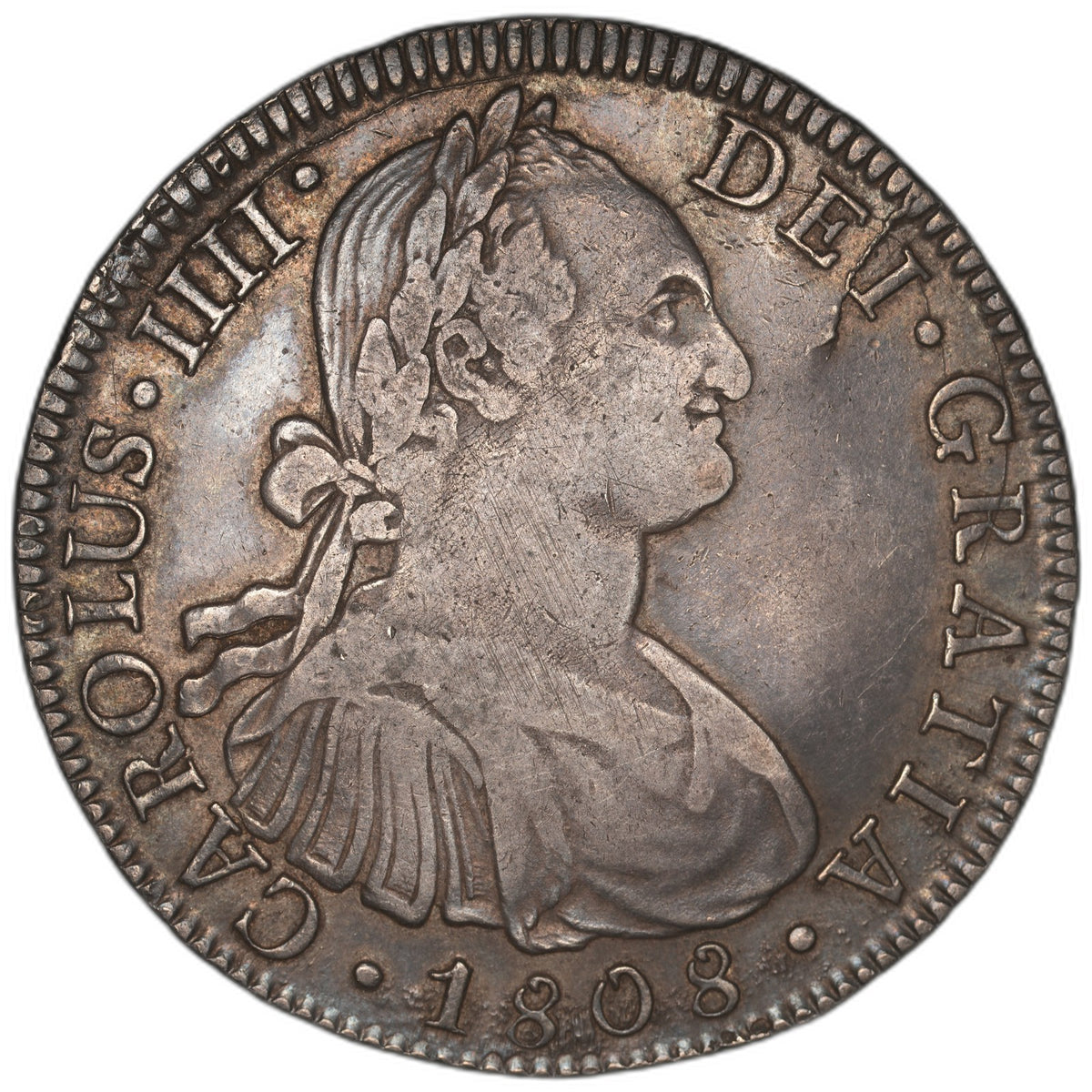 Mexico - 8 Reales - 1808 Mo TH - KM#109 - Silver .896 - 0.780 ASW