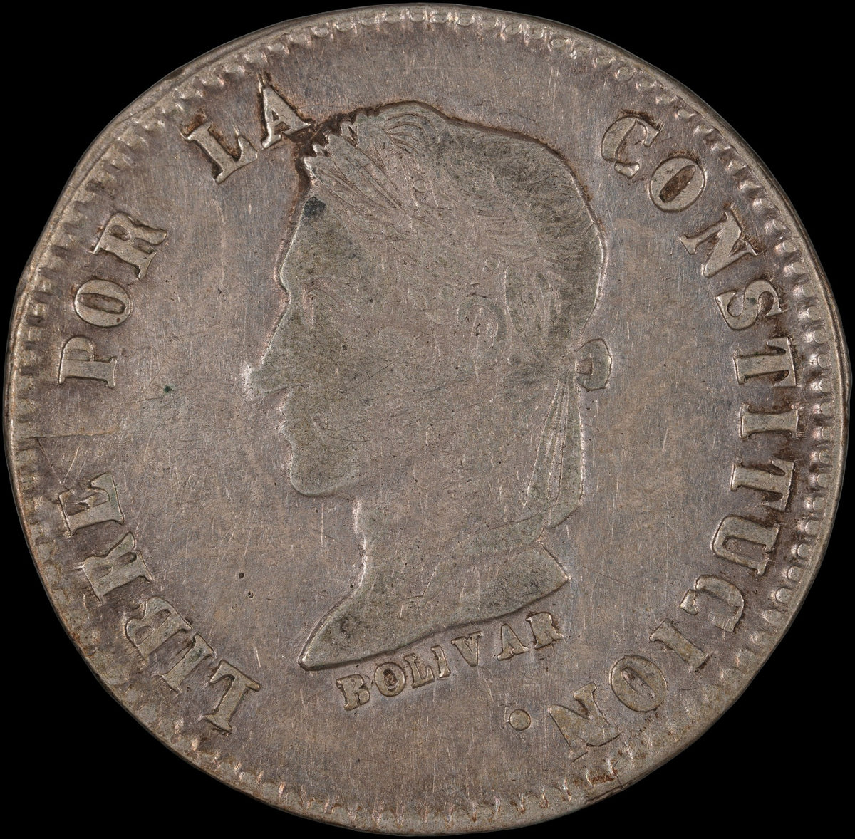 Bolivia - 4 Soles - 1859 (PTS FJ)