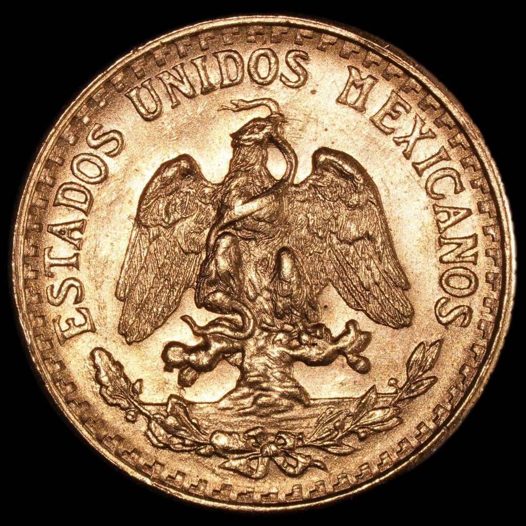 Mexico - 2 Pesos - 1945 Mo - Gold .900 - Item #004
