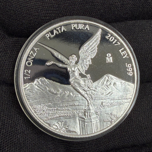 2017 Mo Proof 1/2 oz Mexican Silver Libertad - Silver .999