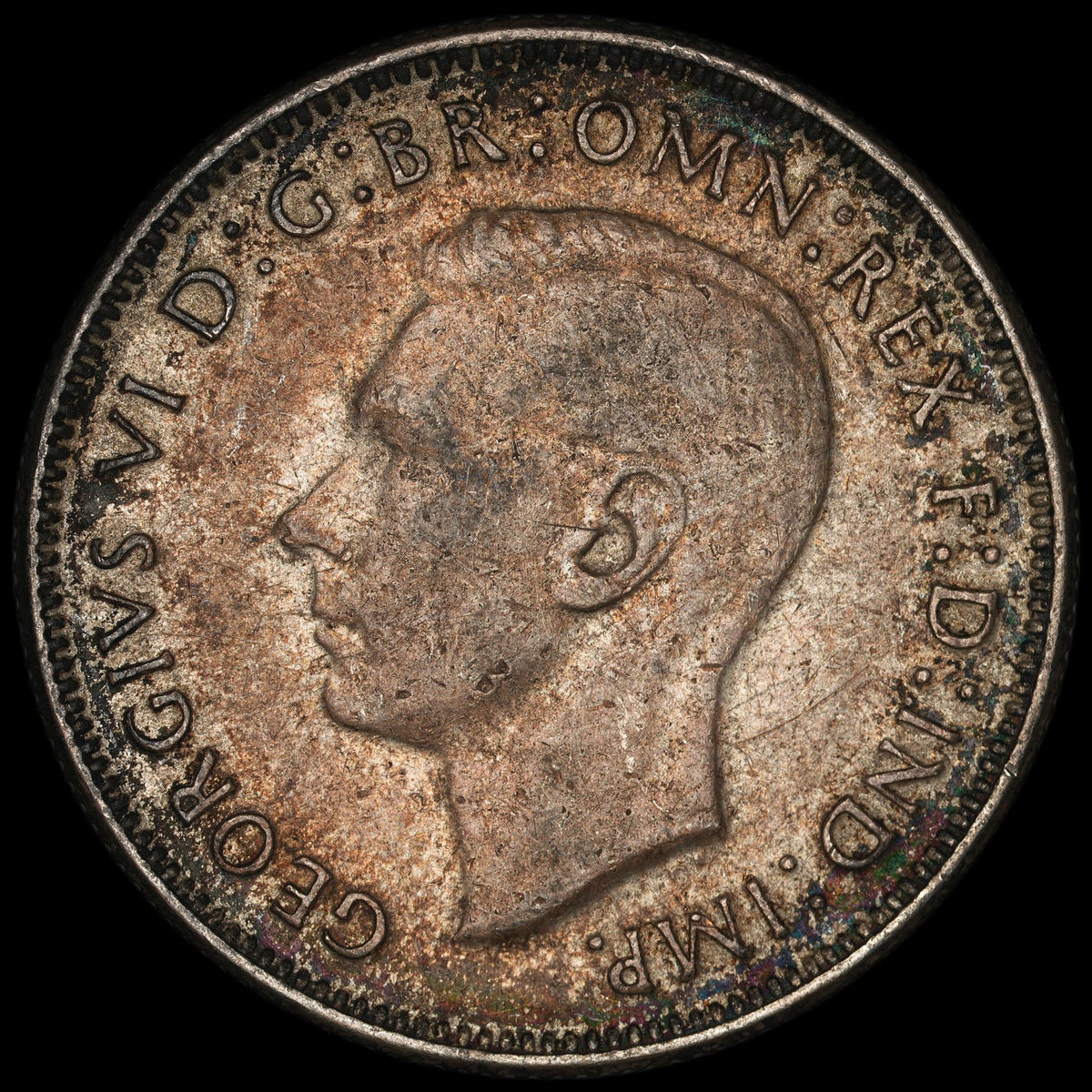 Australia - 1 Florin - 1944 - KM#40 - Silver .925 - 0.336 ASW
