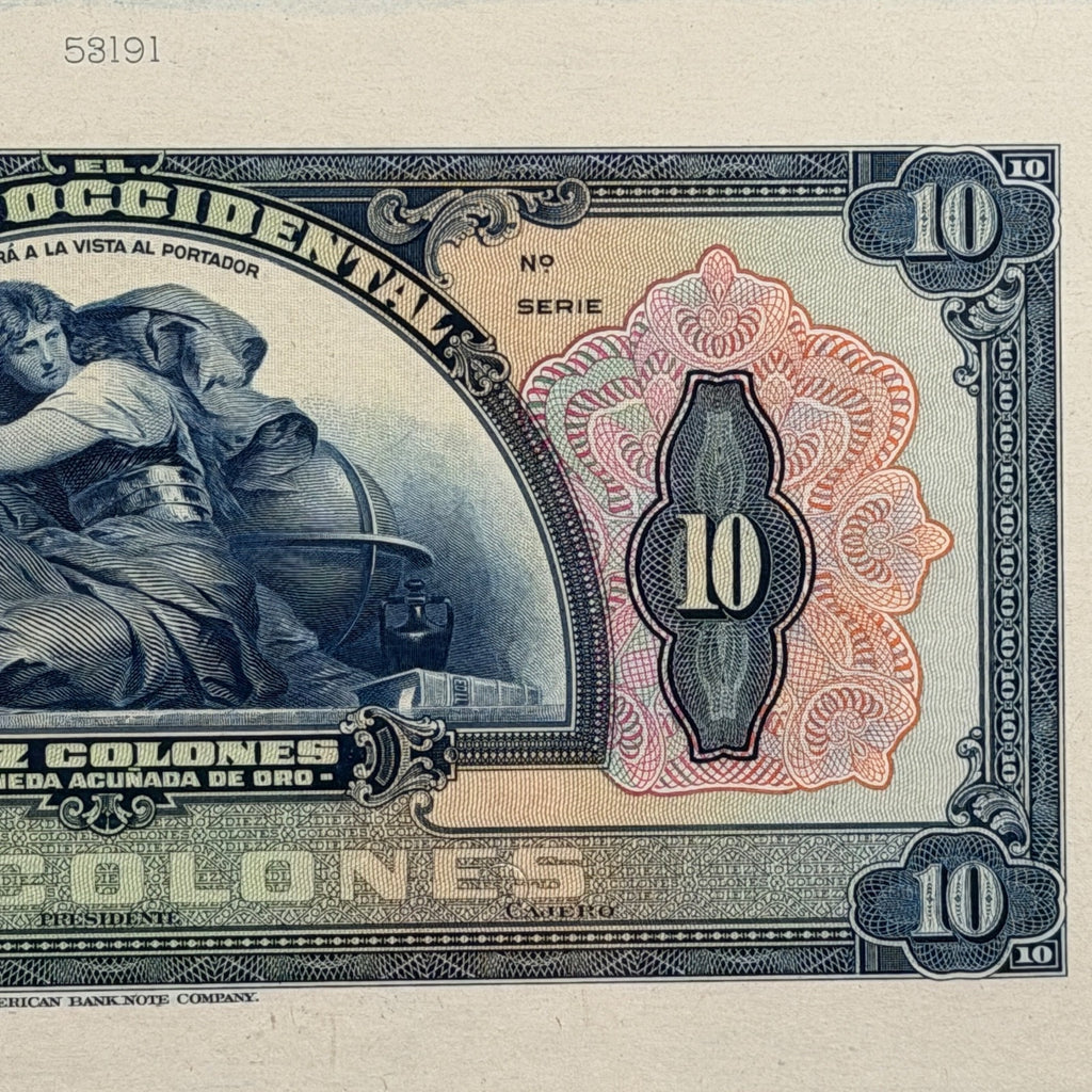 El Salvador - 10 Colones - Banco Occidental - S196fp - Proof - PMG 67 EPQ