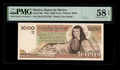 Mexico - 1000 Pesos - 1983 - Banco de Mexico - PMG 58 EPQ Choice About UNC