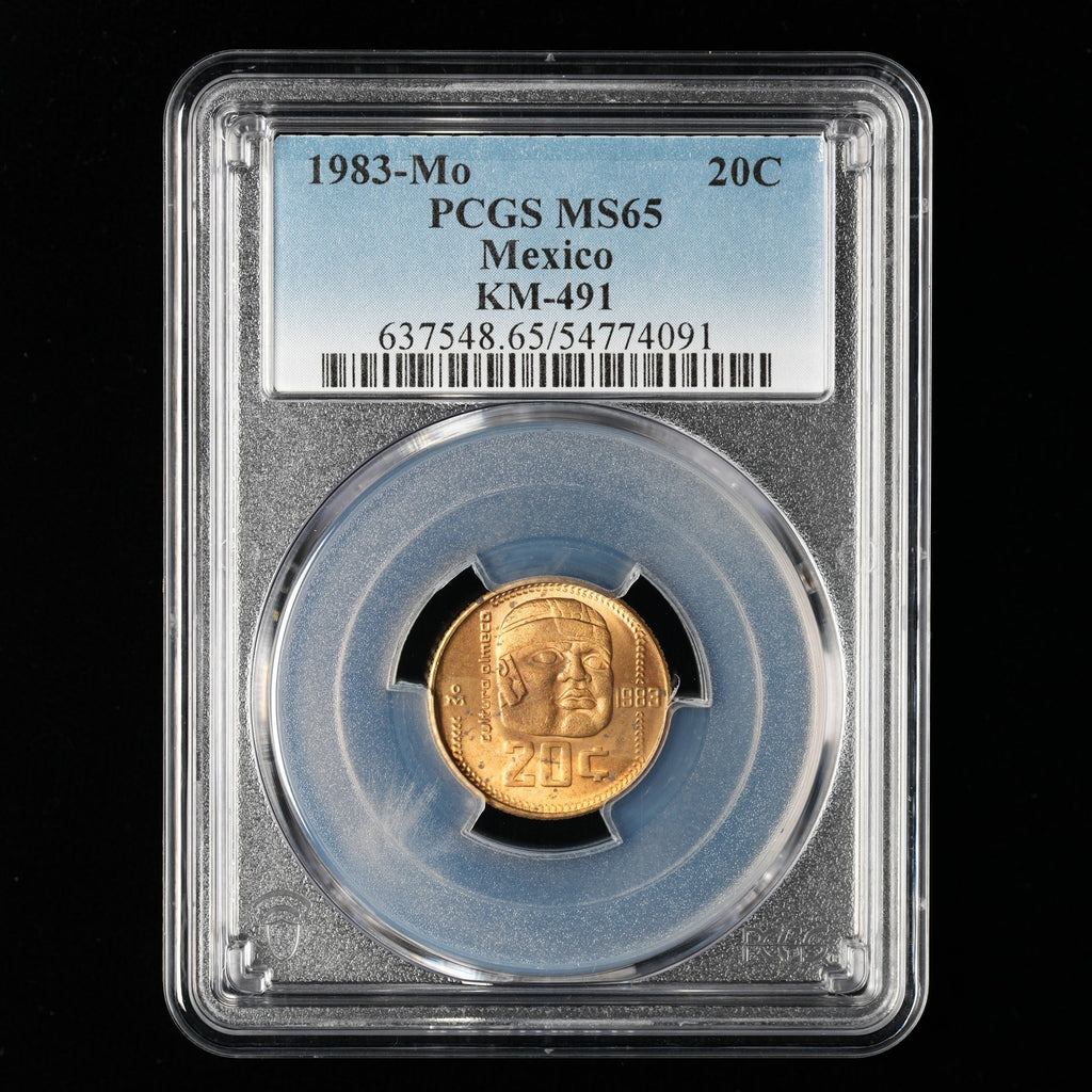 Mexico - 20 Centavos - 1983 - PCGS MS 65 (091)