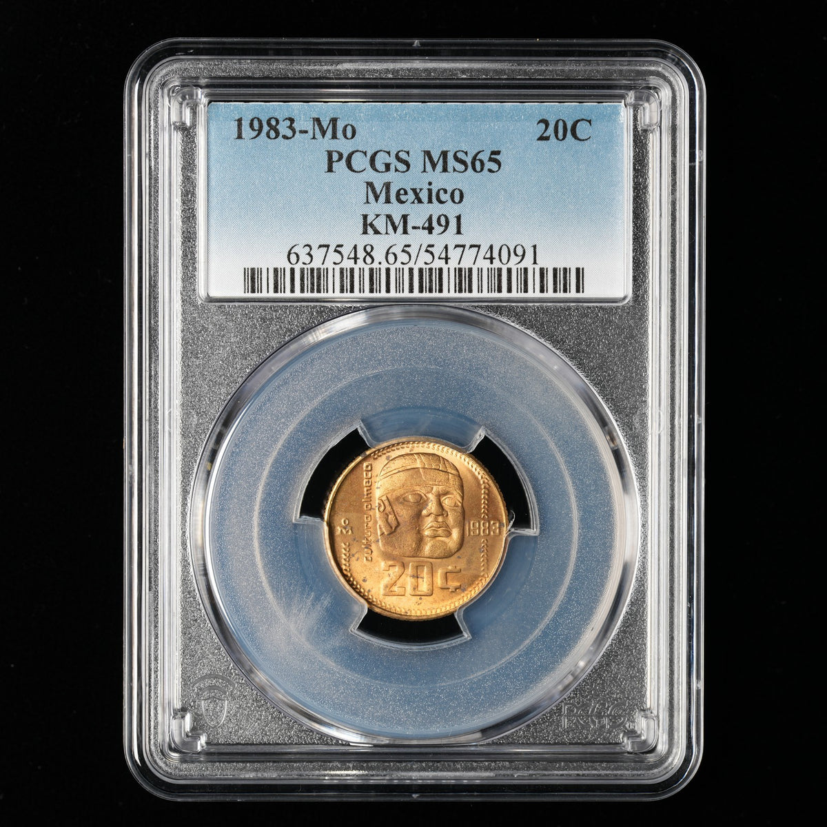 Mexico - 20 Centavos - 1983 - PCGS MS 65 (091)