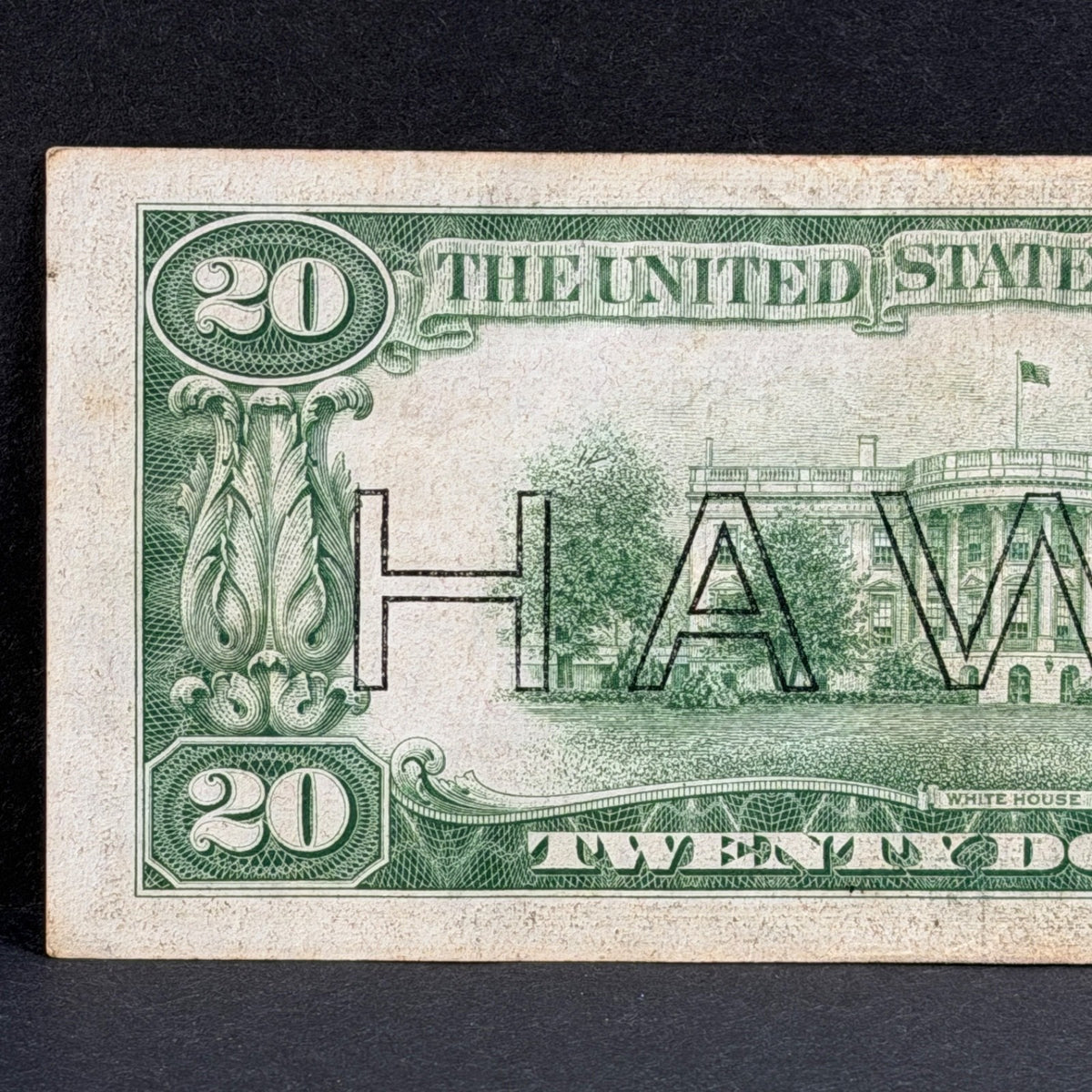 1934A $20 Hawaii Overprint Circulated Note FR#2305