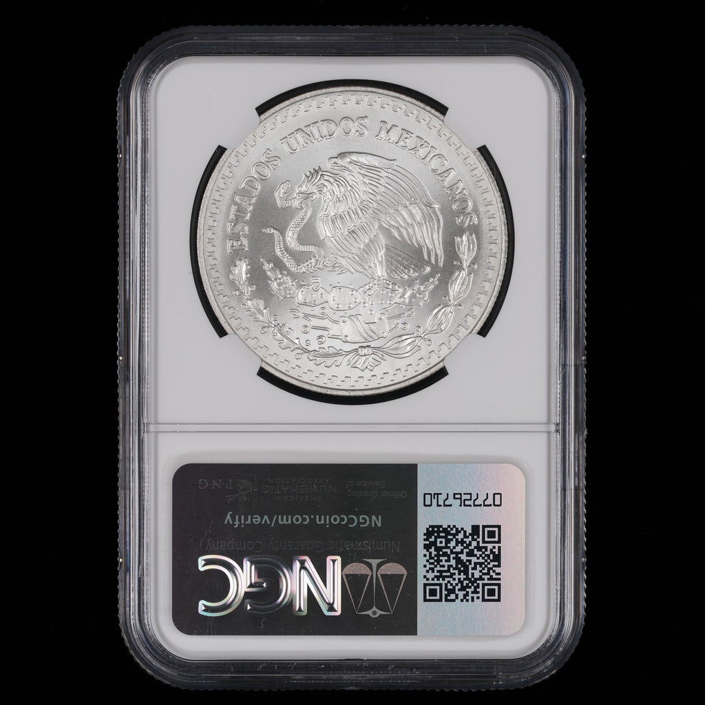 Mexican Silver Libertad - 1 Onza - 1999 - NGC MS 68 (037) - KEY DATE