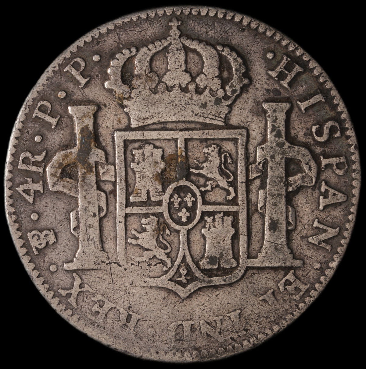 Bolivia - 4 Reales - 1801 PTS PP - Silver .896