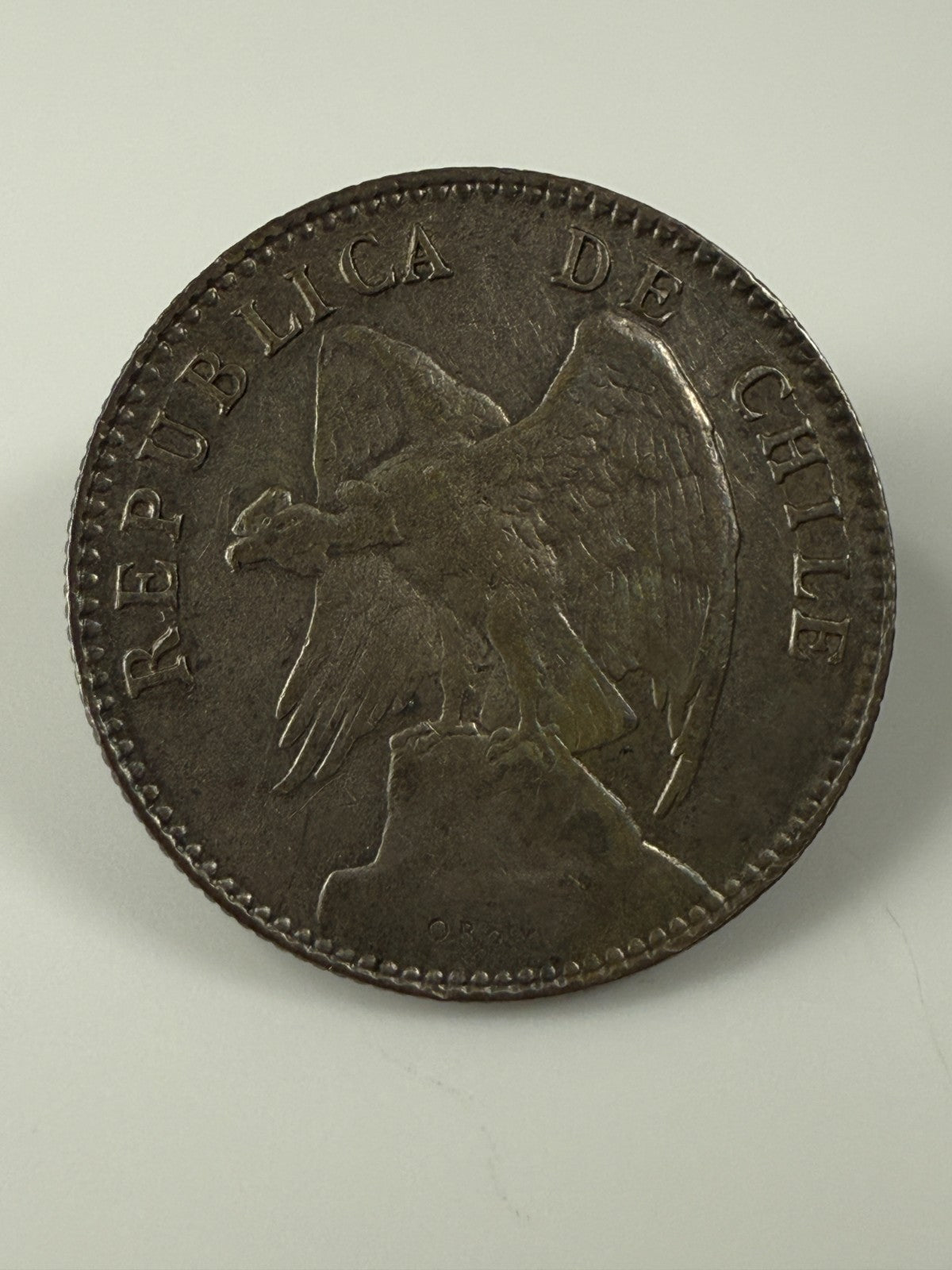 Chile - 20 Centavos - 1920 (So)