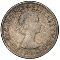 Australia - 1 Florin - 1956 - KM#60 - Silver .500 - 0.182 ASW
