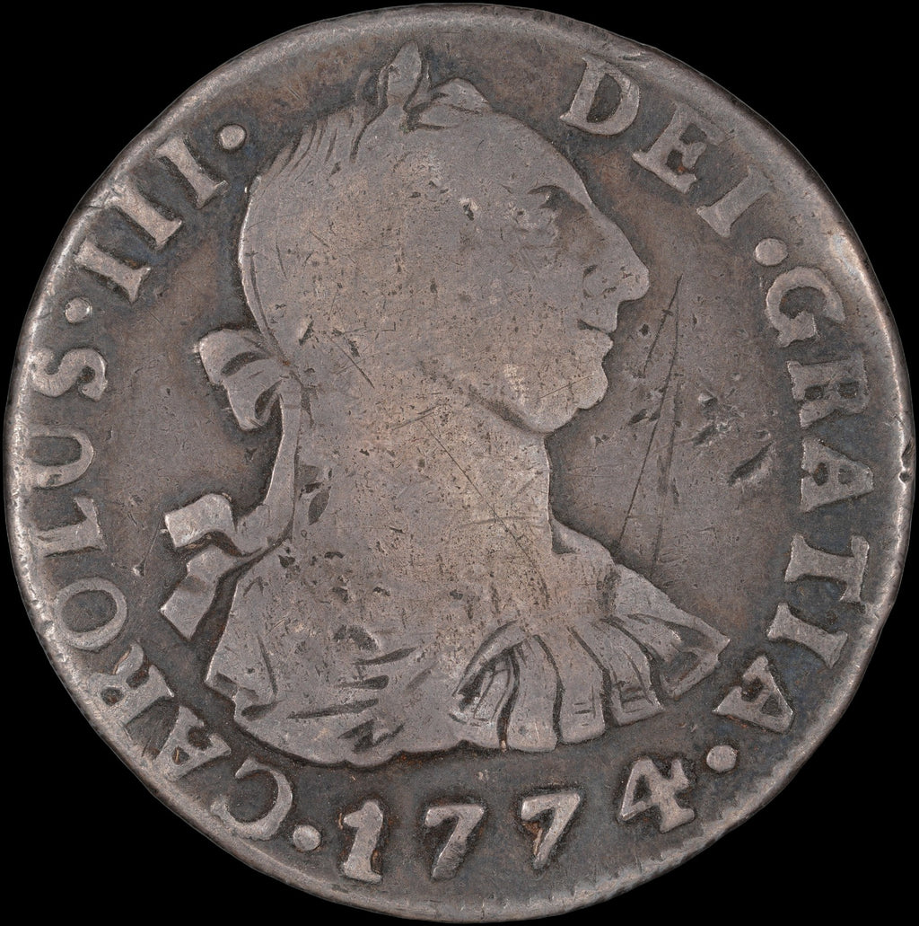 Bolivia - 2 Reales - 1774 (PTS JR) Carolus III