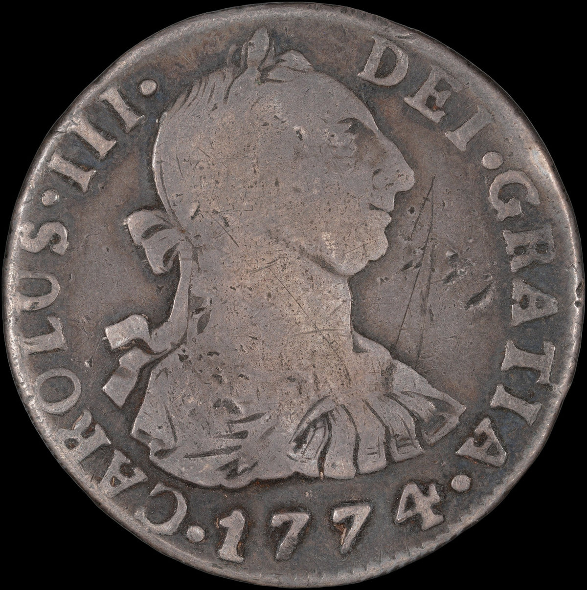 Bolivia - 2 Reales - 1774 (PTS JR) Carolus III