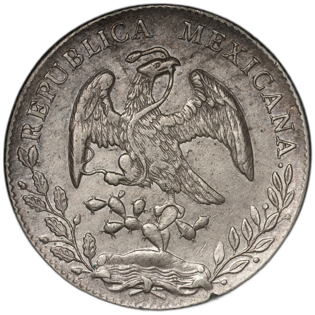 Mexico - 8 Reales - 1894 Mo AM - KM#377.10 - Item #2 - Silver .903 - 0.786 ASW