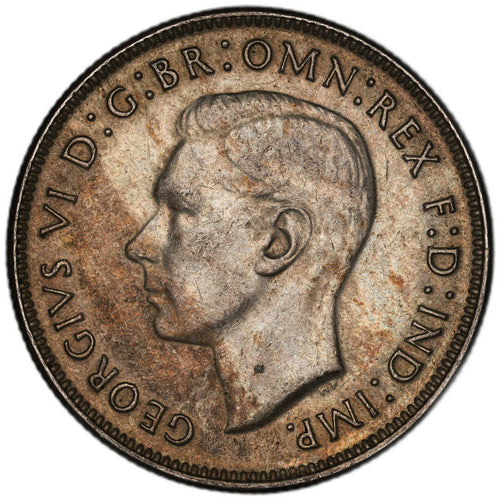 Australia - 1 Florin - 1944 - KM#40 - Silver .925 - 0.336 ASW