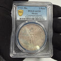 Mexico - 2 Pesos - 1921 Mo - PCGS AU 55 - Winged Victory