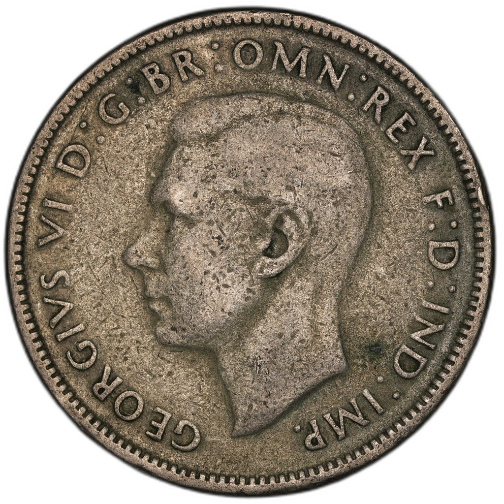 Australia - 1 Florin - 1947 - KM#40a - Silver .500 - 0.182 ASW