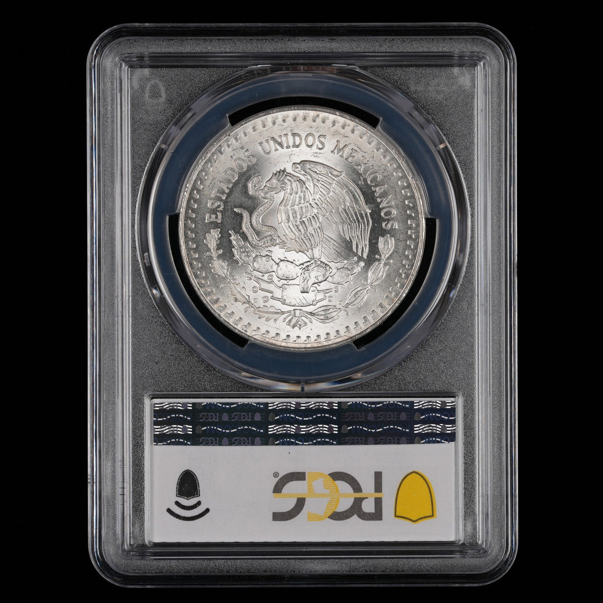 Mexican Silver Libertad - 1 Onza - 1987 - PCGS MS 65 (808) - DDO