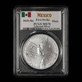 2020 Mo 1 Oz Mexican Silver Libertad PCGS MS 70 (494)