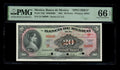 Mexico - 20 Pesos - 1961 Banco de Mexico - SPECIMEN - PMG 66 EPQ Gem UNC